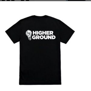 Higher Ground Music venue tshirt Burlington VT. Brand new never worn. Size XL.